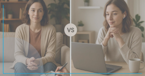 Online Therapy vs In-Person Counselling