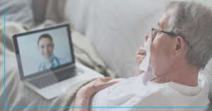 Patient going through Virtual Consultation